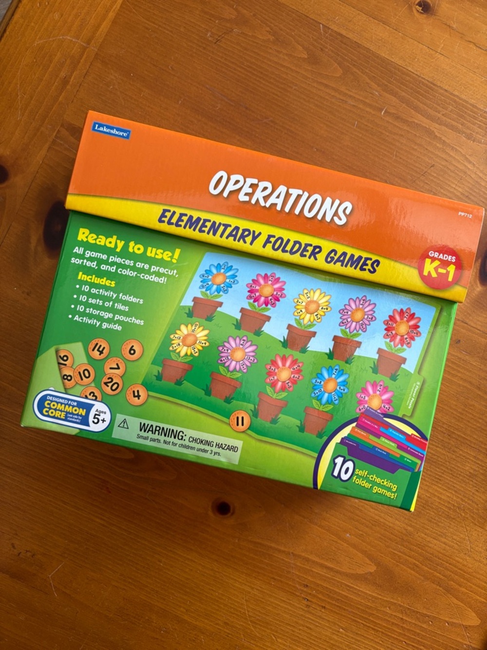 Lakeshore File Folder Games Addition And Subtraction For Grades K & 1